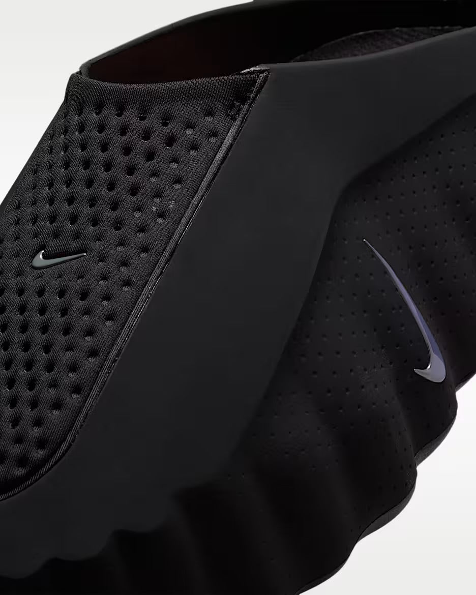 Nike Mind 001 Slide noir chromé