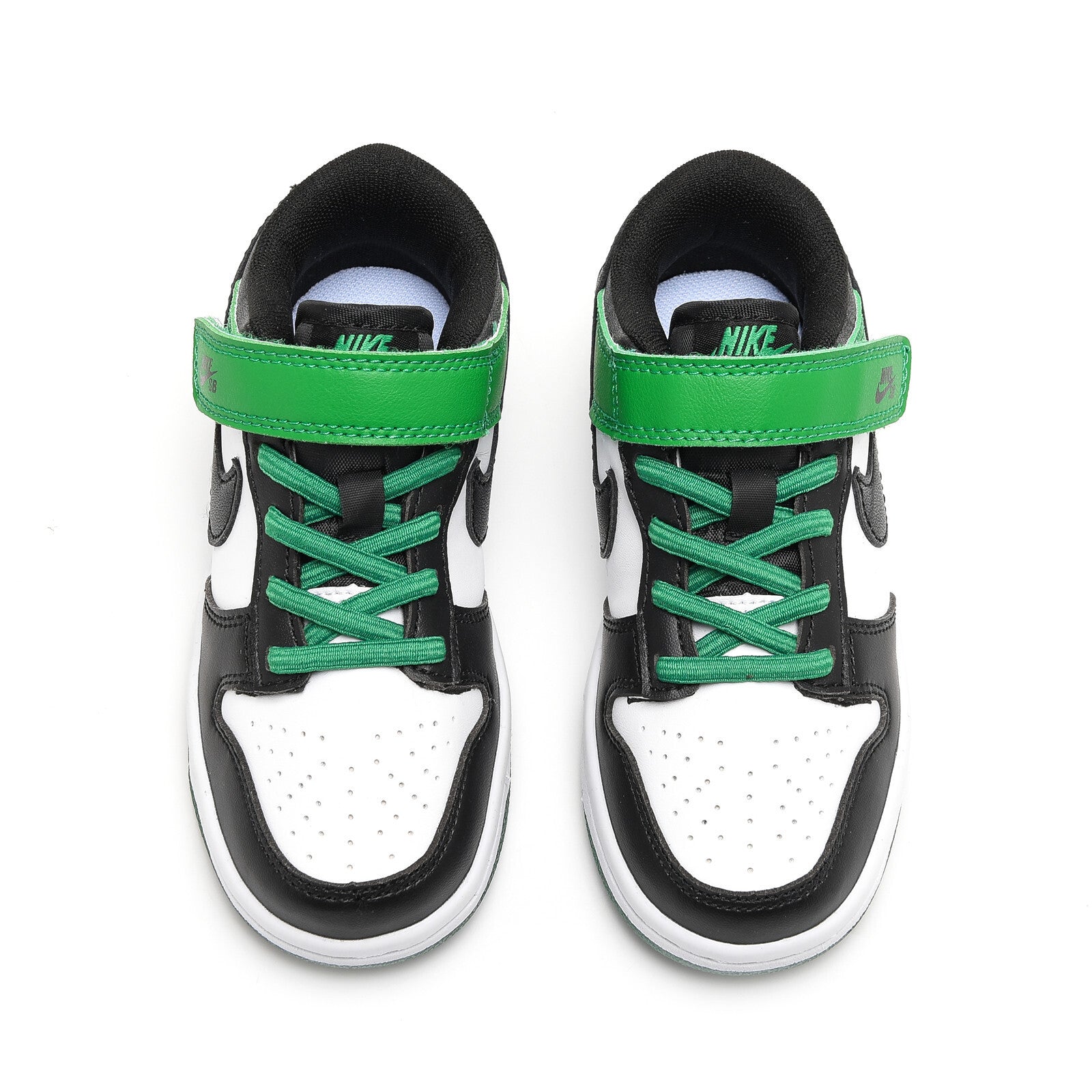 Nike SB Noir/blanc/vert  enfant