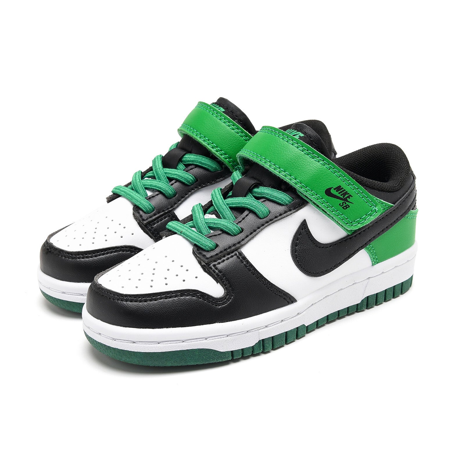 Nike SB Noir/blanc/vert  enfant