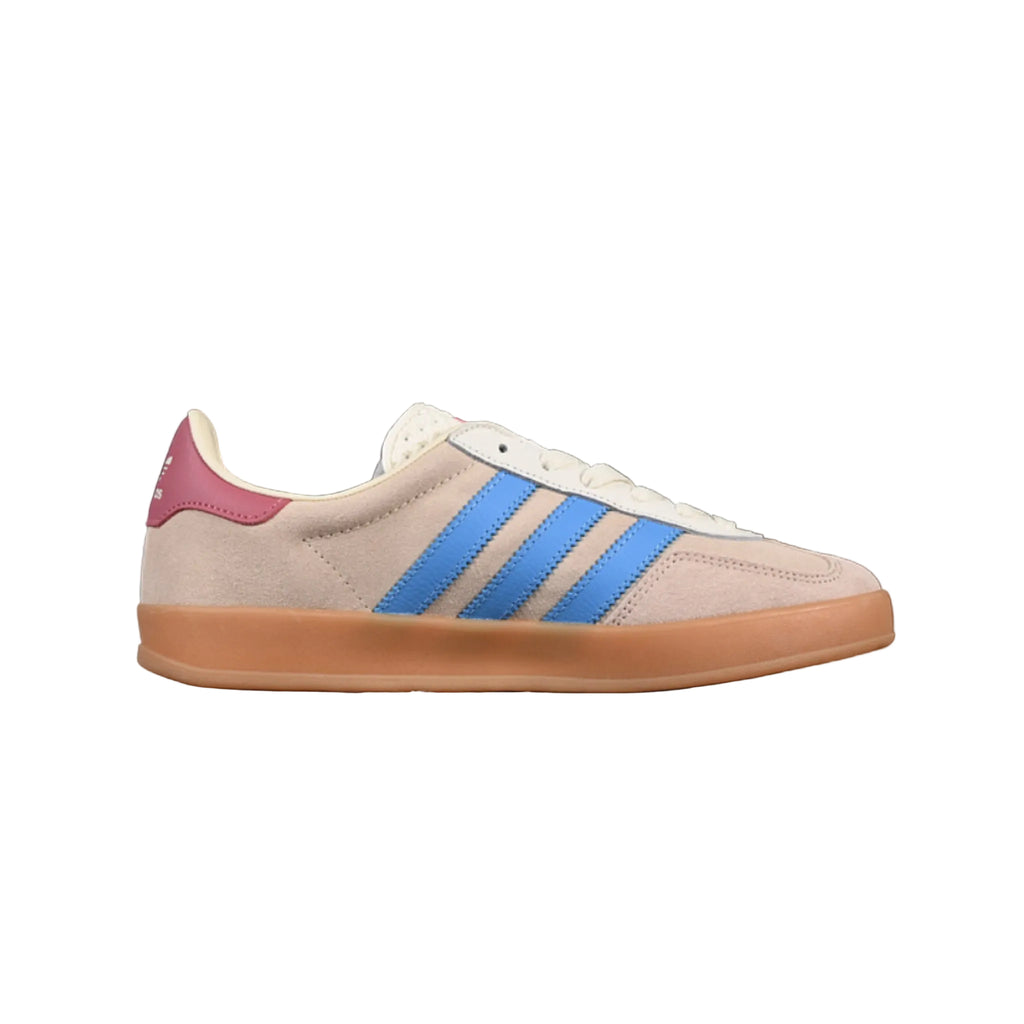 Adidas ORIGINALS GAZELLE INDOOR BEIGE/BLUE/RED