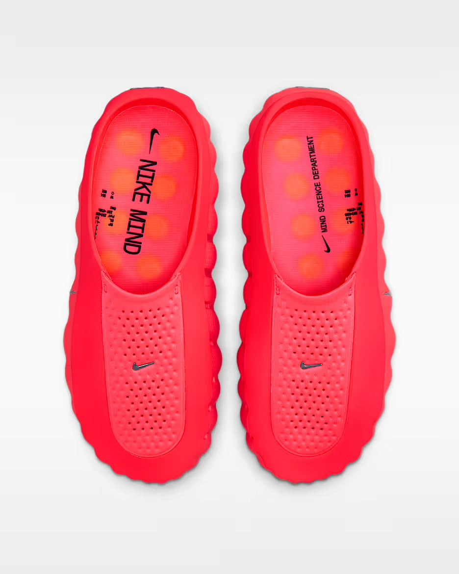 Nike Mind 001 SLIDE SOLAR RED rouges
