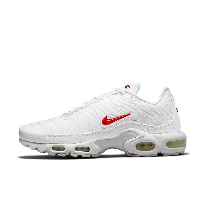 Air Max plus White/red