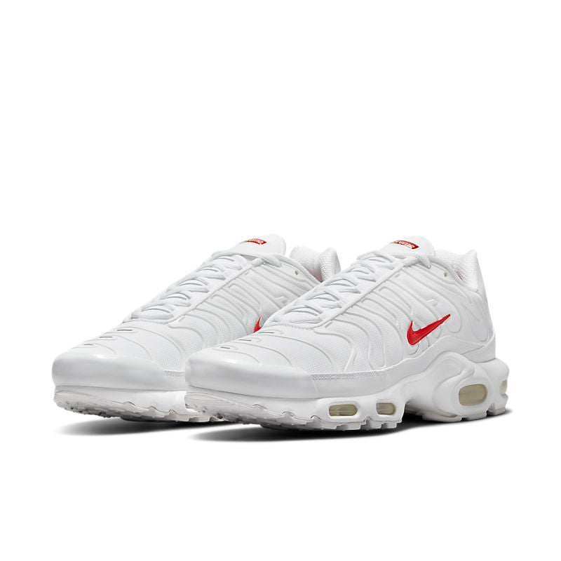 Air Max plus White/red