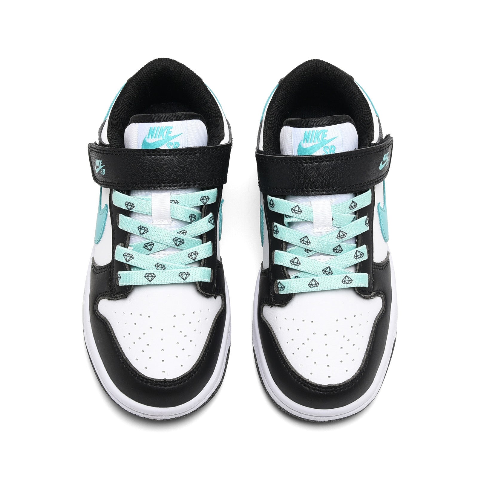 Nike SB Blanc/Noir/Turquoise enfant