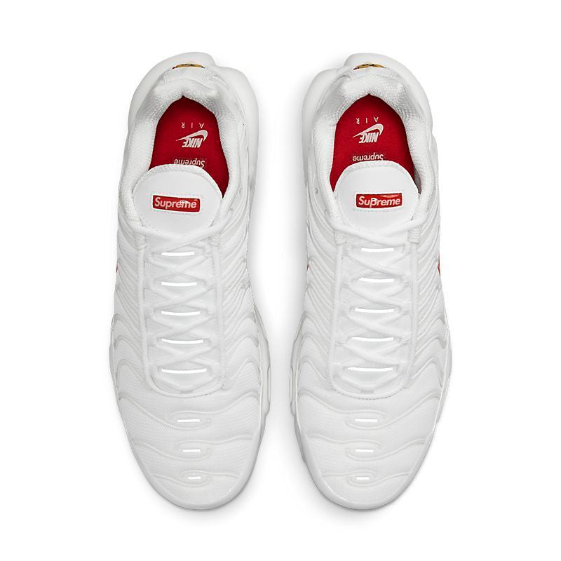 Air Max plus White/red