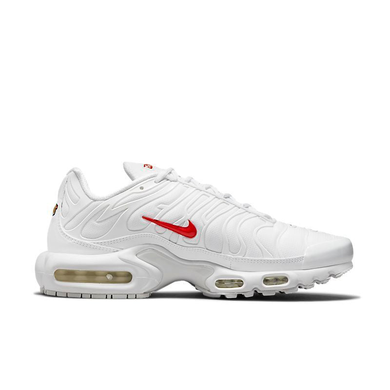Air Max plus White/red