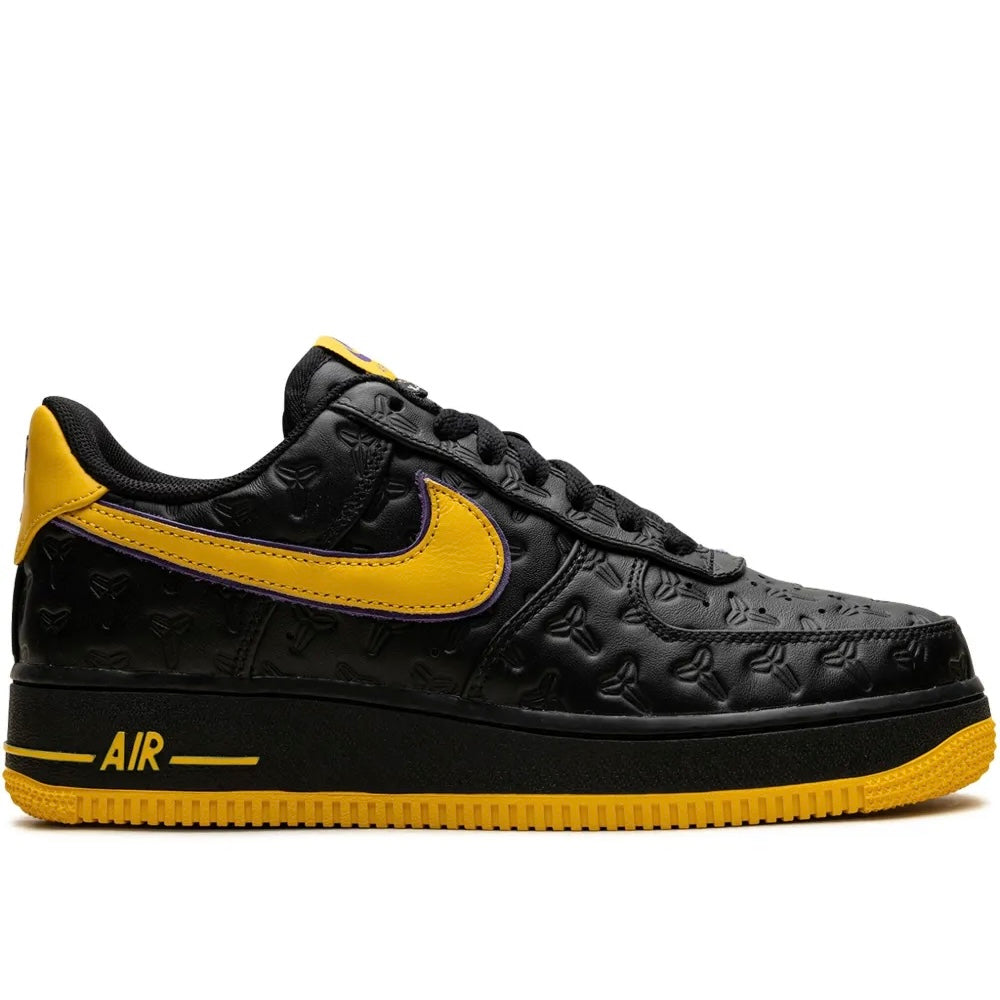 NIKE AIR FORCE 1 x Kobe Bryant baskets  'Lakers Away - Black