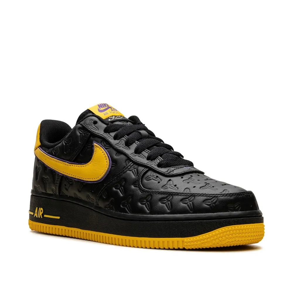 NIKE AIR FORCE 1 x Kobe Bryant baskets  'Lakers Away - Black