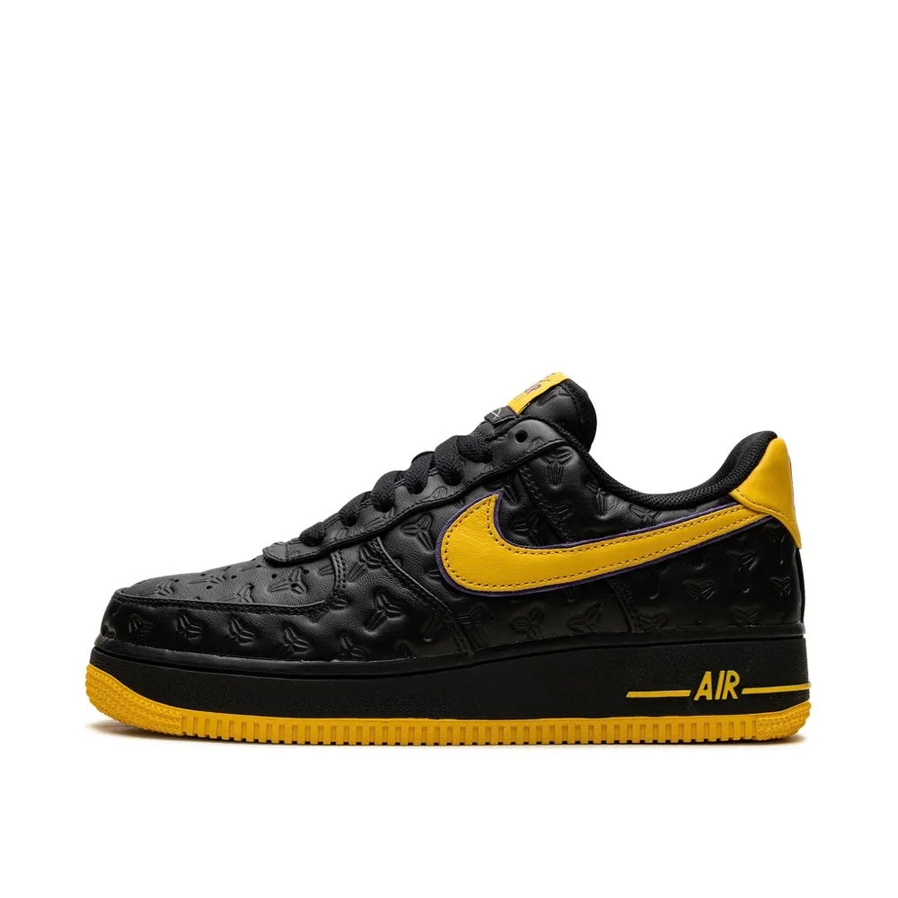 NIKE AIR FORCE 1 x Kobe Bryant baskets  'Lakers Away - Black