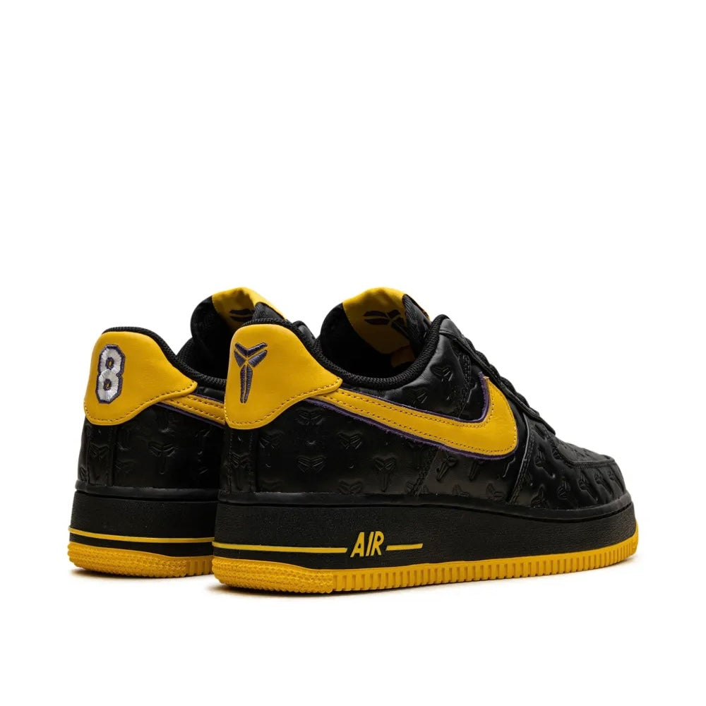 NIKE AIR FORCE 1 x Kobe Bryant baskets  'Lakers Away - Black