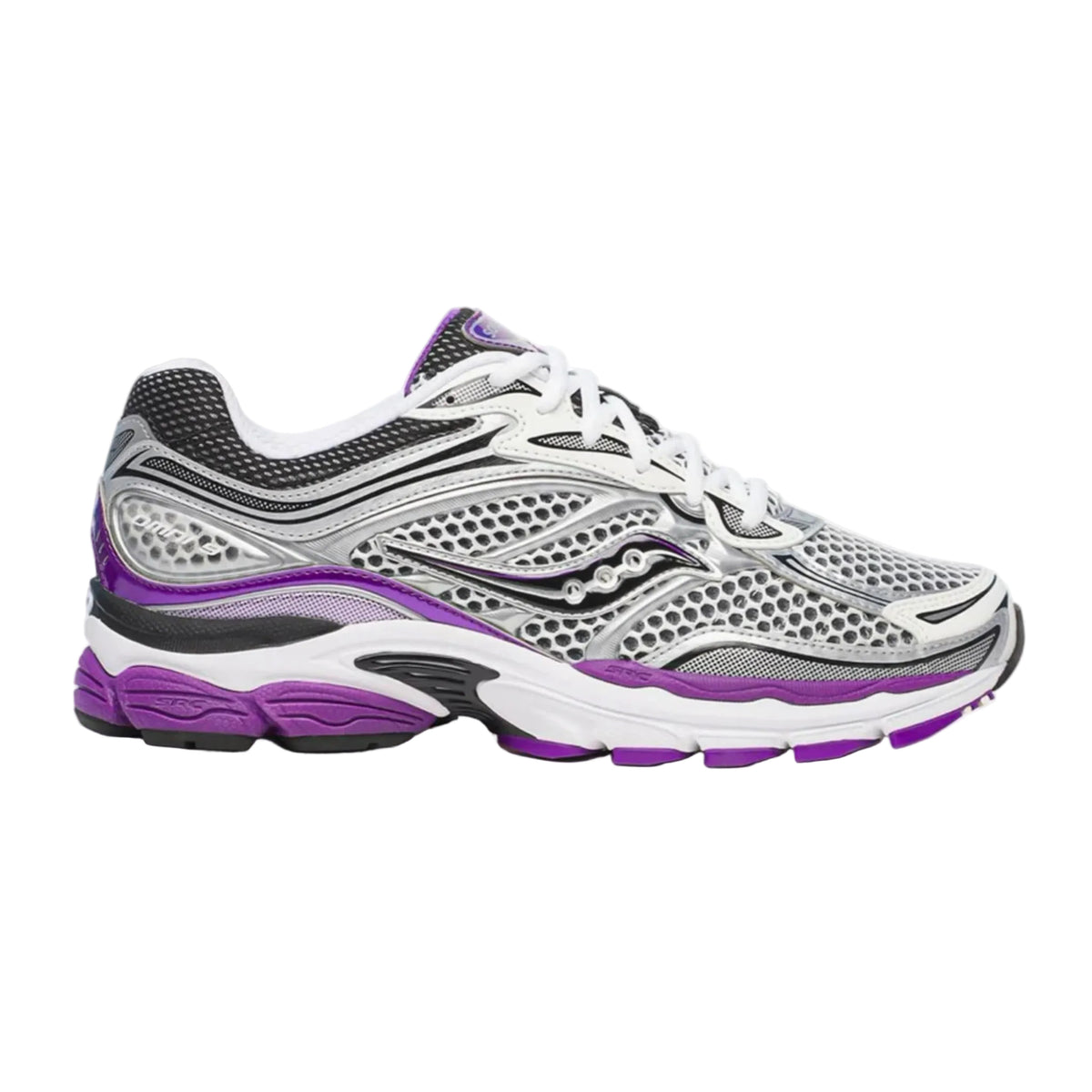 Saucony ProGrid Omni 9 White Black Silver Purple
