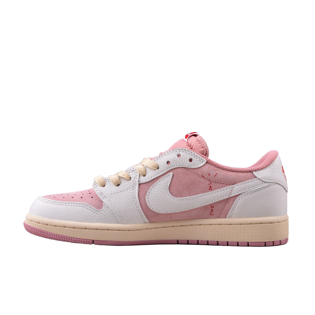 Air Jordan 1 Low 
 Travis Scott shy pink