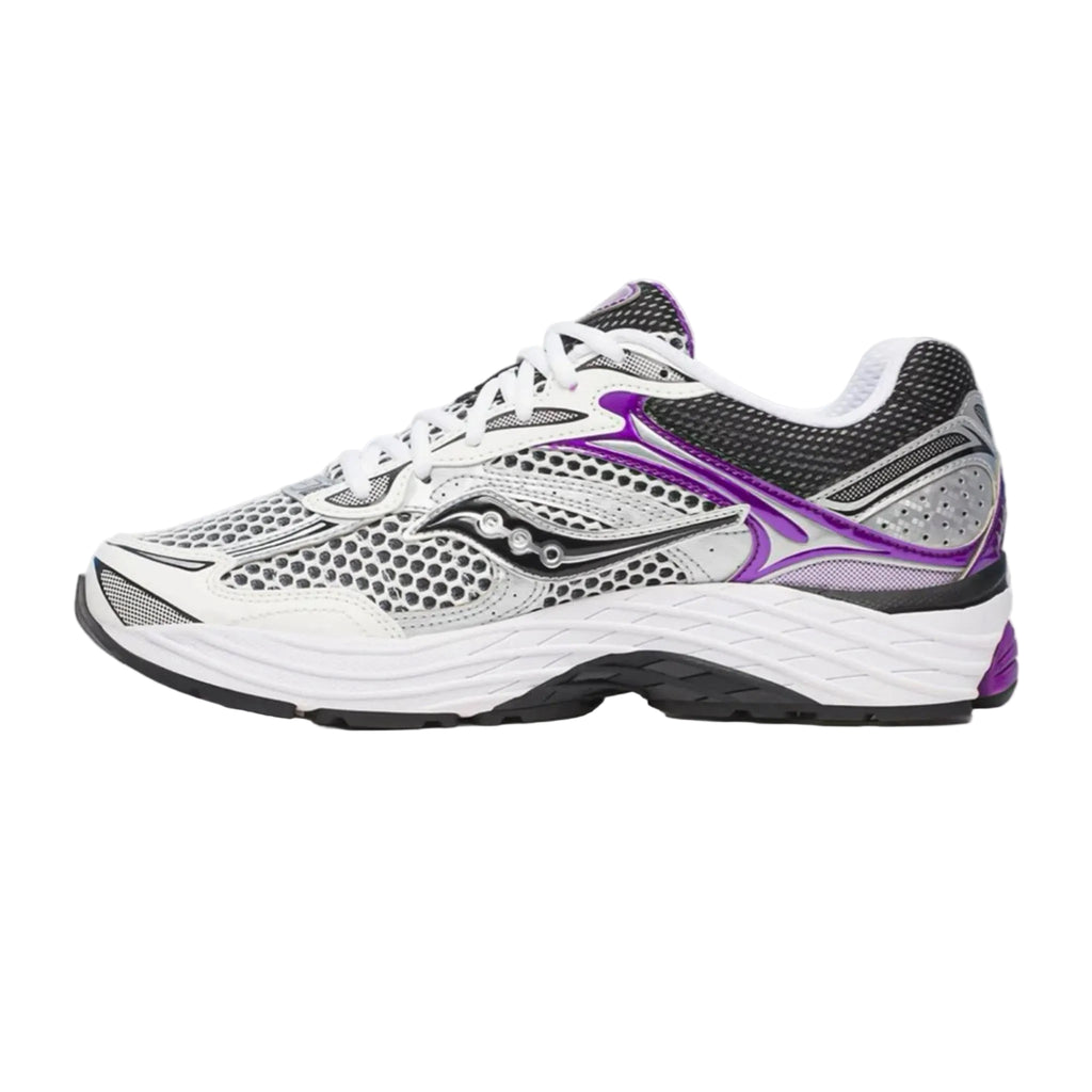 Saucony ProGrid Omni 9 White Black Silver Purple