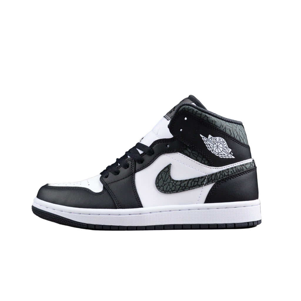 Air Jordan 1 Mid Noir/Blanc/Rouge GYM (Copie)