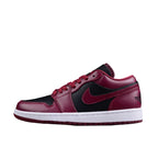 Air Jordan 1 Low rouge vin et noir