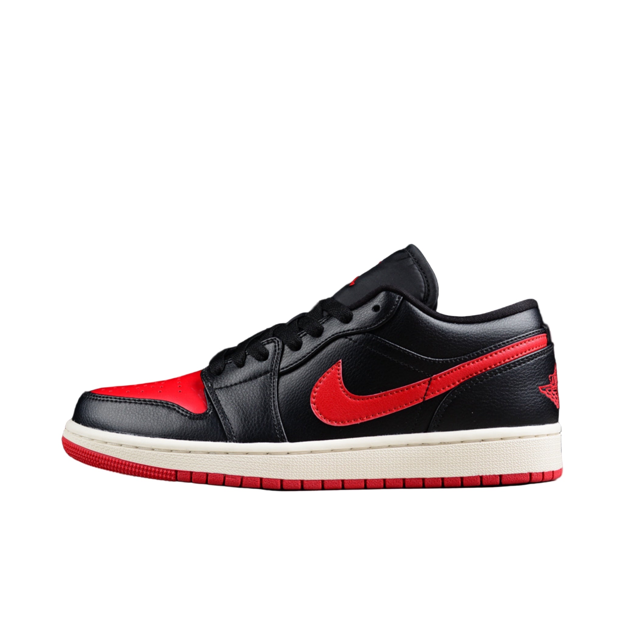 Air Jordan 1 Low Black And Red