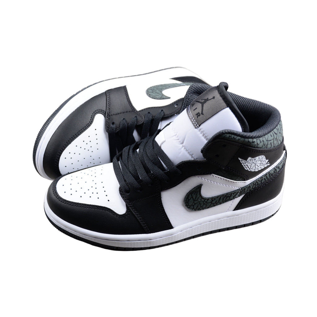 Air Jordan 1 Mid Noir/Blanc/Rouge GYM (Copie)
