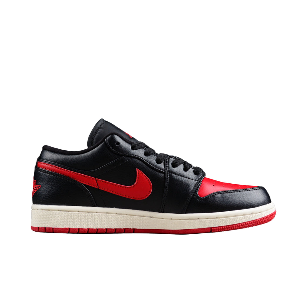 Air Jordan 1 Low Black And Red