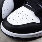 Air Jordan 1 Mid Noir/Blanc/Rouge GYM (Copie)