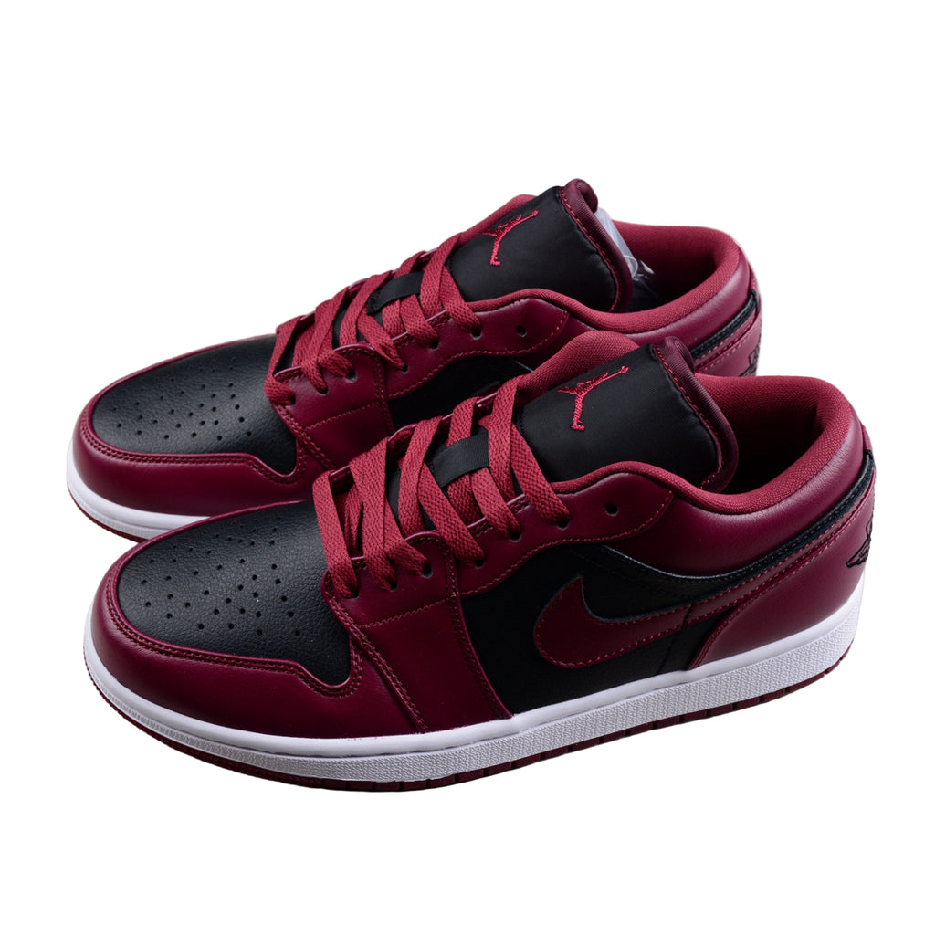 Air Jordan 1 Low rouge vin et noir
