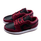 Air Jordan 1 Low rouge vin et noir