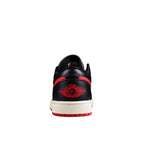 Air Jordan 1 Low Black And Red