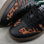 Adidas Samba core black collegiate green cream white